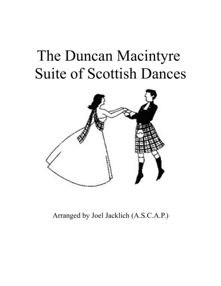 The Duncan Macintyre Suite Of Scottish Dances For String Orchestra Or String Quartet Sheet Music