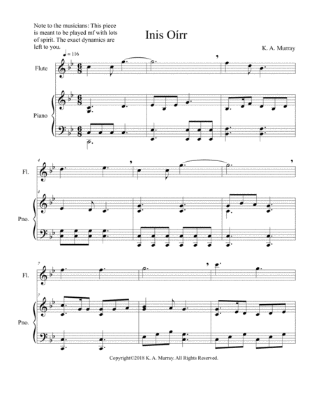 Free Sheet Music The Dynamic Song
