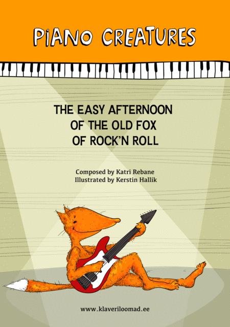 The Easy Afternoon Of The Old Fox Of Rock N Roll Sheet Music
