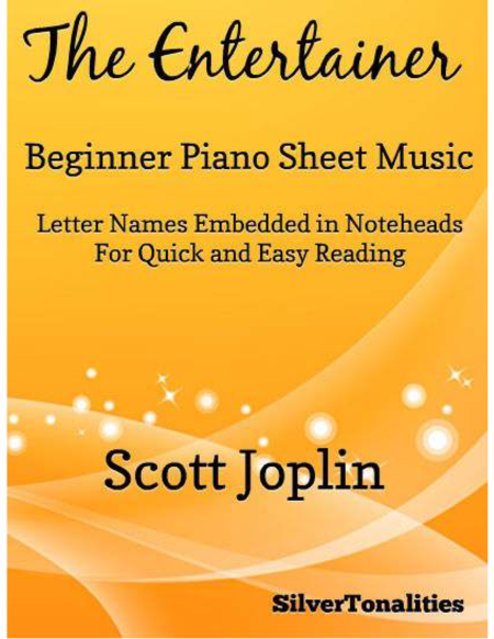 Free Sheet Music The Entertainer Beginner Piano Sheet Music
