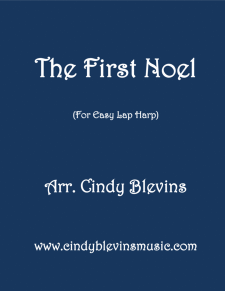 The First Noel Arranged For Easy Lap Harp Sheet Music