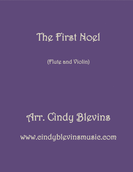 The First Noel Arranged For Flute And Violin Sheet Music