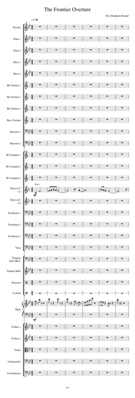 The Frontier Overture Sheet Music