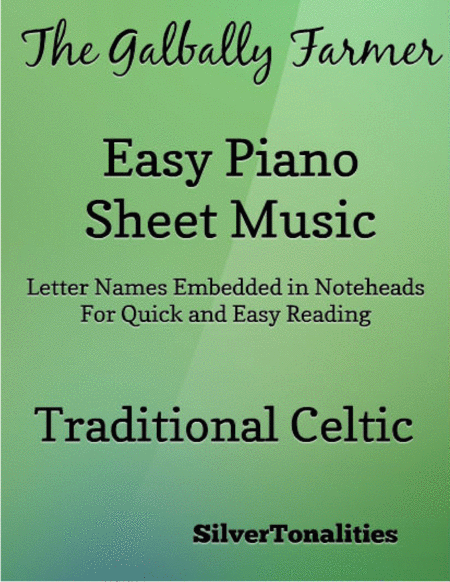 The Galbally Farmer Easy Piano Sheet Music Sheet Music