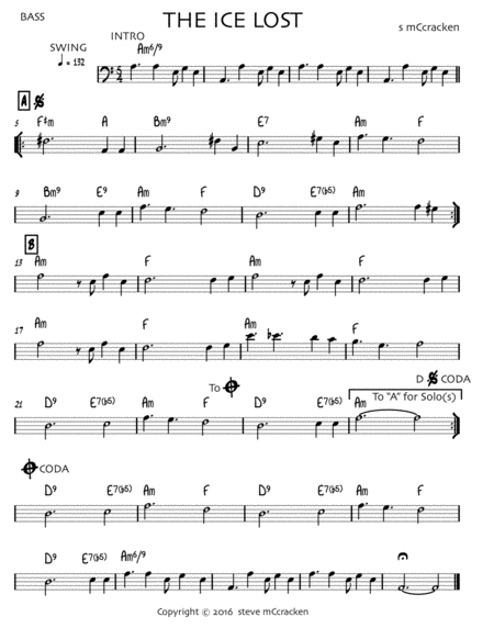 The Ice Lost Sheet Music