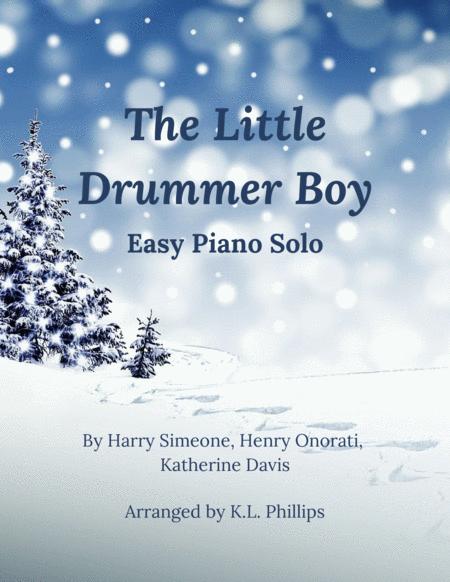 The Little Drummer Boy Easy Piano Solo Sheet Music