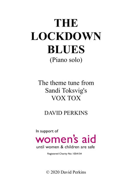 The Lockdown Blues Piano Solo Sheet Music