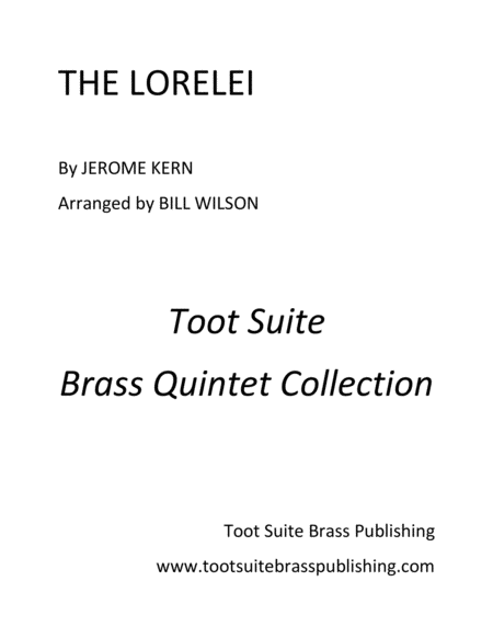 Free Sheet Music The Lorelei