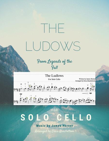 The Ludlows Solo Cello Sheet Music