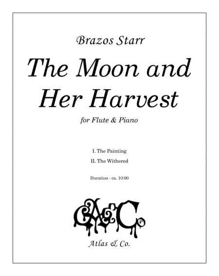 The Moon And Her Harvest Sheet Music