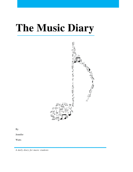 The Musician Diary Sheet Music