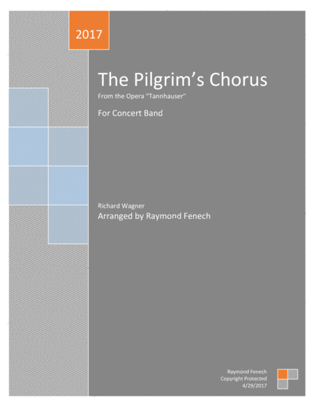 Free Sheet Music The Pilgrims Chorus For Concert Band