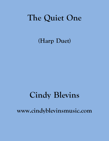 Free Sheet Music The Quiet One Arranged For Harp Duet