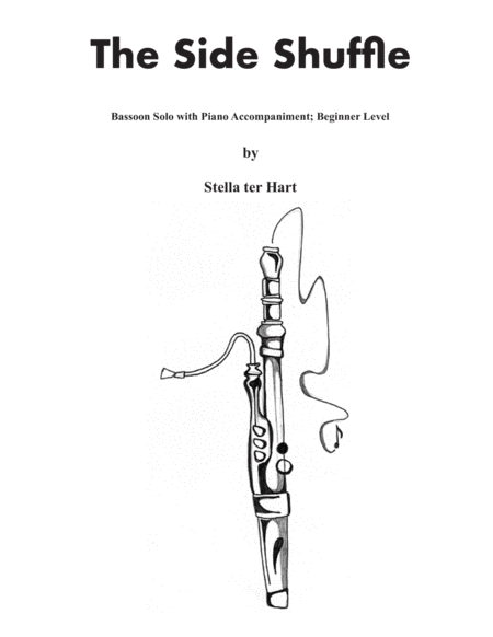 The Side Shuffle Bassoon Solo Beginner Level Sheet Music