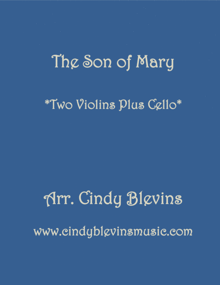 Free Sheet Music The Son Of Mary For Two Violins And Cello