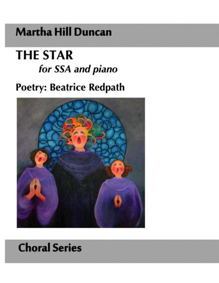 Free Sheet Music The Star For Ssa By Martha Hill Duncan Poetry By Beatrice Redpath