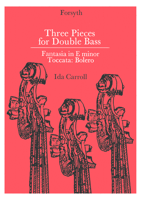 Three Pieces For Double Bass By Ida Carroll Sheet Music