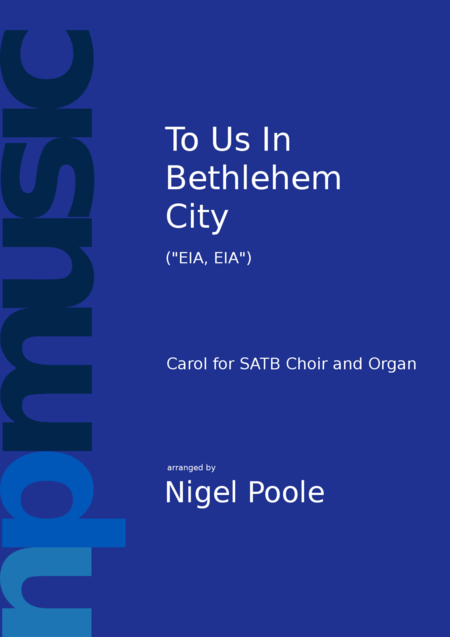 To Us In Bethlehem City Sheet Music