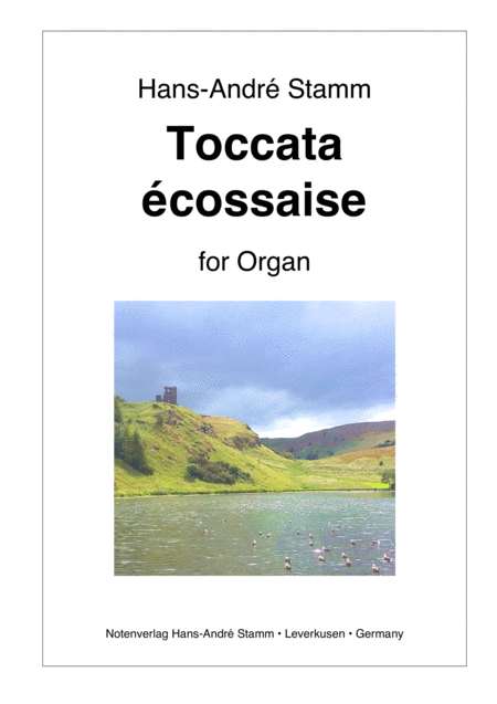 Free Sheet Music Toccata Ecossaise For Organ