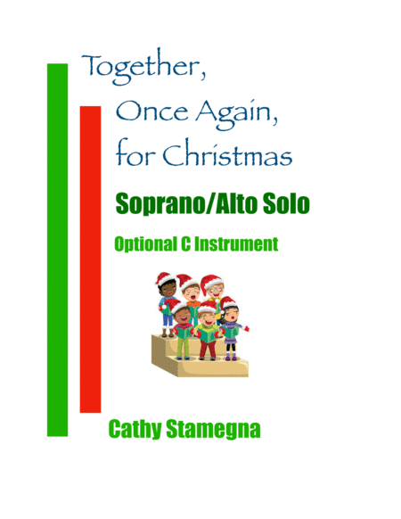 Together Once Again For Christmas Soprano Alto Solo Piano Acc Optional C Instrument Sheet Music