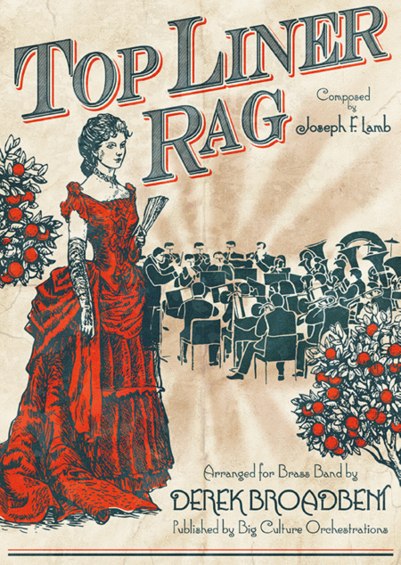 Free Sheet Music Top Liner Rag Score And Parts