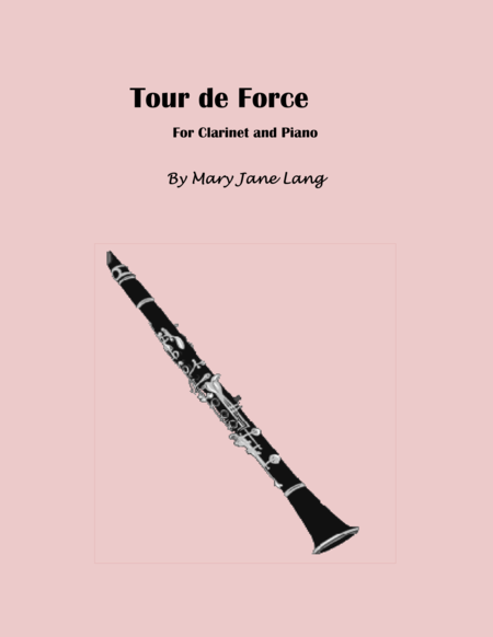 Tour De Force Sheet Music