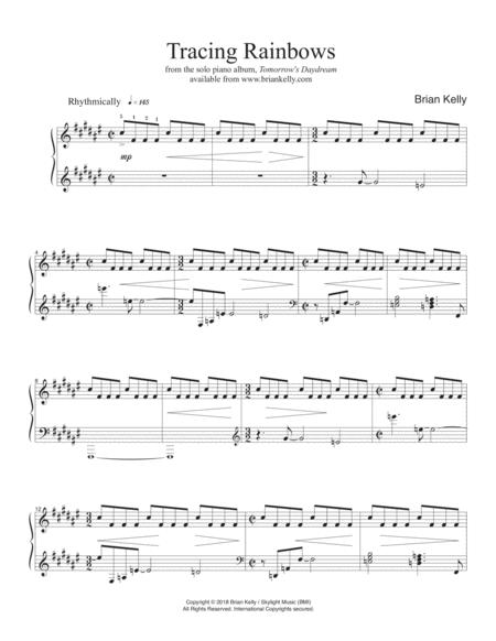 Tracing Rainbows Sheet Music