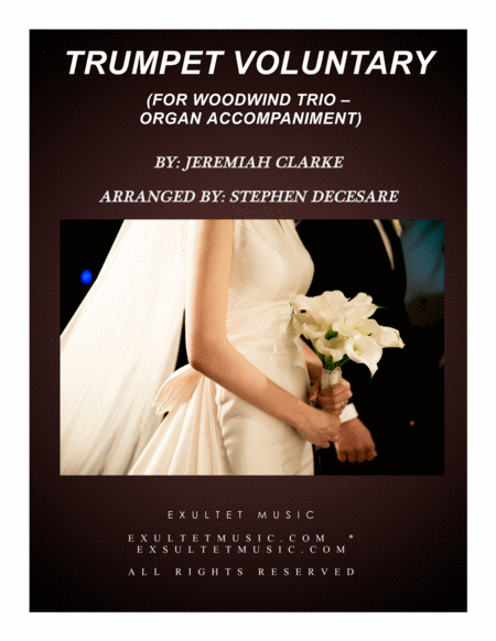 Free Sheet Music Trumpet Voluntary For Woodwind Trio Organ Accompaniment