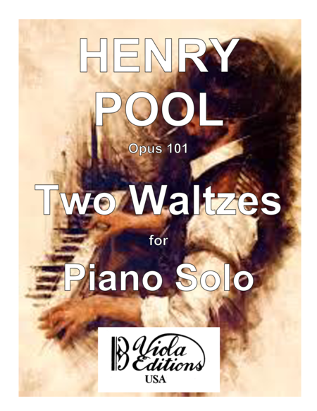 Free Sheet Music Two Waltzes For Piano Solo