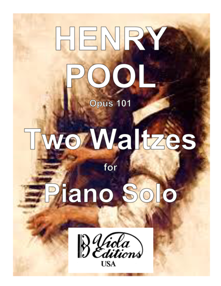 Two Waltzes For Piano Solo Sheet Music