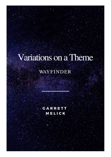 Variations On A Theme Wayfinder Sheet Music