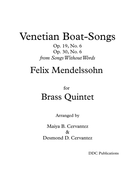 Free Sheet Music Venetian Boat Songs