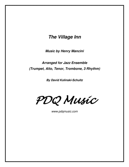 Village Inn Jazz Ensemble Sheet Music