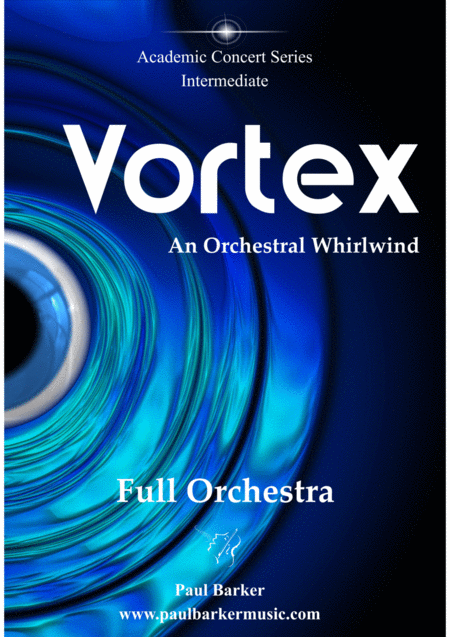 Vortes Full Orchestra Score Parts Sheet Music