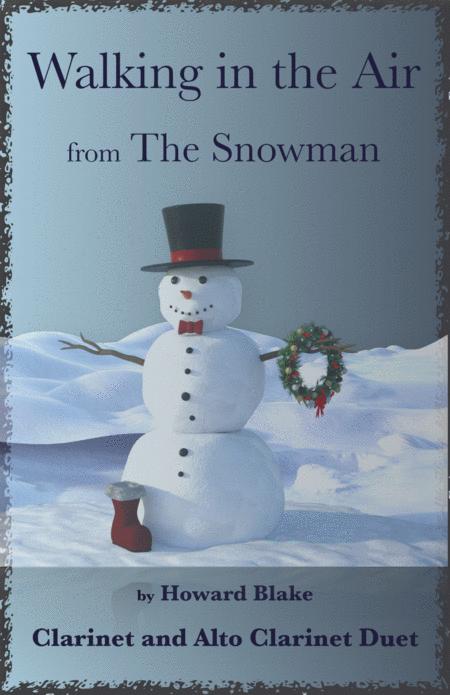 Walking In The Air Theme From The Snowman For Clarinet And Alto Clarinet Duet Sheet Music