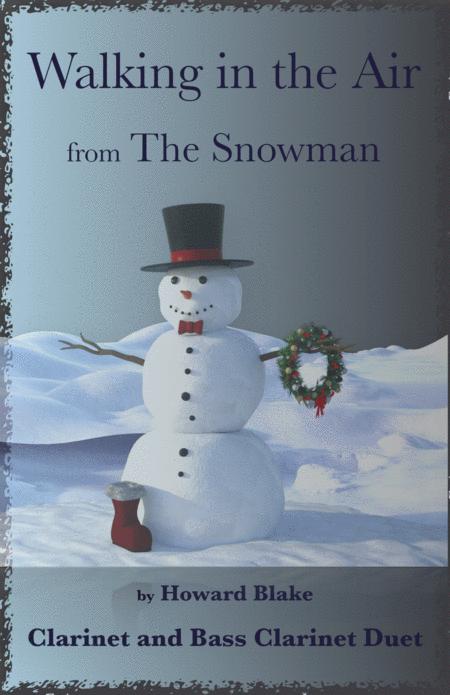 Walking In The Air Theme From The Snowman For Clarinet And Bass Clarinet Duet Sheet Music