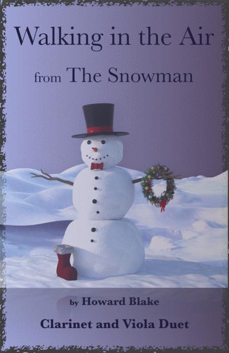 Walking In The Air Theme From The Snowman For Clarinet And Viola Duet Sheet Music