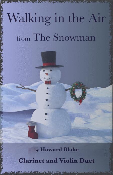 Free Sheet Music Walking In The Air Theme From The Snowman For Clarinet And Violin Duet