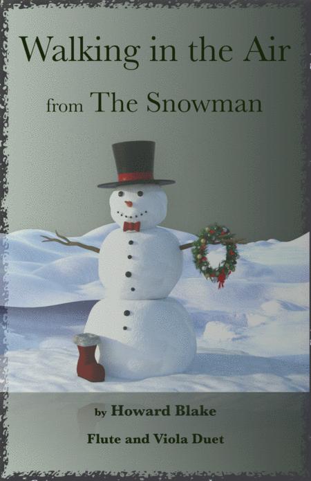 Walking In The Air Theme From The Snowman For Flute And Viola Duet Sheet Music