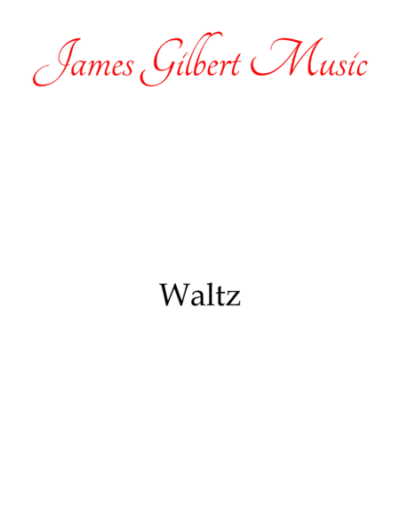 Waltz In Bb Major Sheet Music