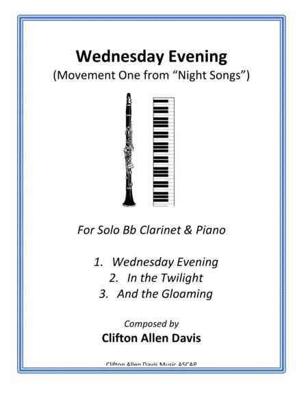 Wednesday Evening Sheet Music