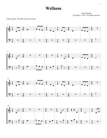 Wellness Sheet Music