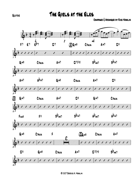 Free Sheet Music When He Calls My Name