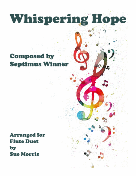 Whispering Hope For Flute Duet Sheet Music