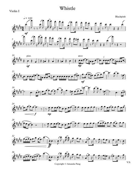 Whistle Sheet Music