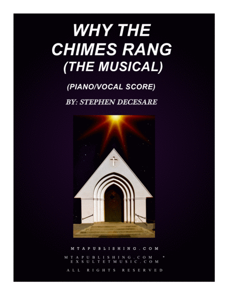 Why The Chimes Rang The Musical Piano Vocal Score Sheet Music