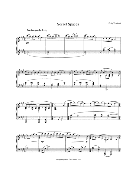 Free Sheet Music Winter Forest Serenade Guitar And Piano