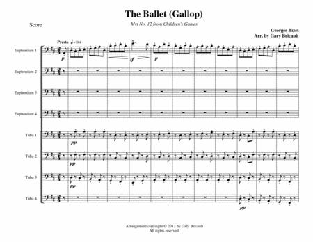 Xii The Ballet From Children Games Sheet Music
