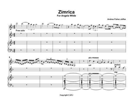 Zimrica Sheet Music