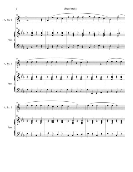 10 Christmas Solos For Alto Sax With Piano Accompaniment (Vol. 3) By Various Free Sheet Music